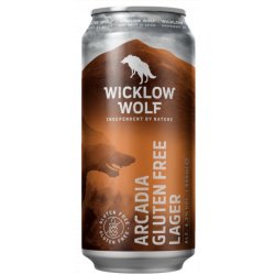 Wicklow Wolf Arcadia GLUTEN FREE Lager 44cl Can - The Wine Centre