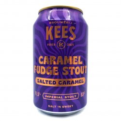 Brouwerij Kees  Caramel Fudge Stout - Salted Caramel