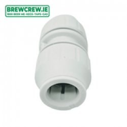 JG PEM0415W - Equal Straight Connector - 15mm Push Fit to 15mm Push Fit - The Brew Crew
