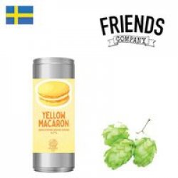 Friends Company Yellow Macaron 330ml CAN - Drink Online - Drink Shop