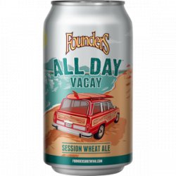 Founders Brewing Co. , All Day Vacay - El Six Pack