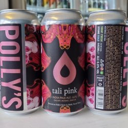 Pollys - Tali Pink 6.0% IPA Hopped w Galaxy, Mosaic & Simcoe - Bottles and Books