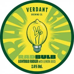 Verdant Brewing Co RadBulb Verdant Brewing Co RadBulb