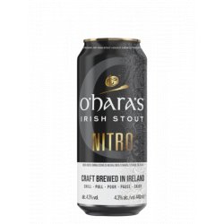 O’HARA’S IRISH STOUT NITRO - New Beer Braglia