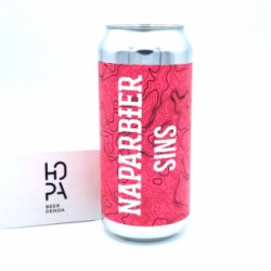 NAPARBIER Sins Lata 44cl - Hopa Beer Denda