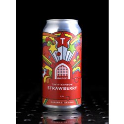 Vault City  Tasty Rainbow  Strawberry  Sour Fraise  5,1% - Quaff Webshop