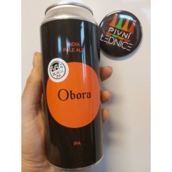 Obora 666 Black IPA 14°5,9% 0,5l - Pivní lednice