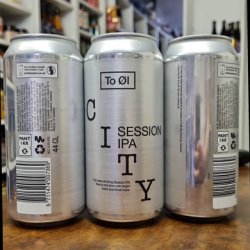 To Ol - City 4.5% Session IPA - Bottles and Books