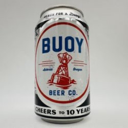 Buoy Cheers To 10 Years Southern German Pils Can - Bottleworks