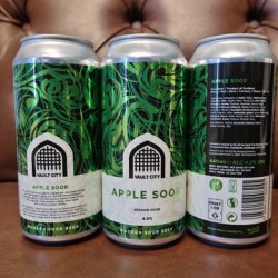 Vault City - Apple Soor 4.5% Session Sour - Bottles and Books