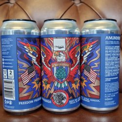 Amundsen X Finback - Freedom Friends 7.5% Hazy IPA - Bottles and Books