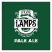 Five Lamps - Pale Ale 4.8% ABV 500ml Bottle Five Lamps - Pale Ale 4.8% ABV 500ml Bottle