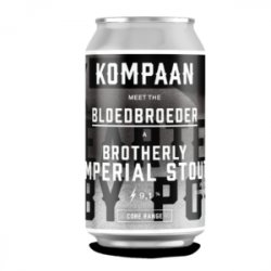 Kompaan  Bloedbroeder (imperial stout) - Bier Online