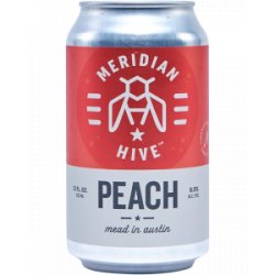 Meridian Hive Meadery Meridian Hive Peach - Half Time