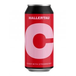 Hallertau Strawberry Cider 440mL - The Hamilton Beer & Wine Co