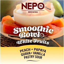 Nepomucen Smoothie Bowl White Fruits 500ml - Funky Fluid