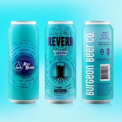 Burgeon Reverb Bohemian Pilsner 16oz can - Bine & Vine