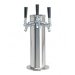 Columna Con Tres Grifos En Acero Inoxidable Micromatic Columna Con Tres Grifos En Acero Inoxidable Micromatic