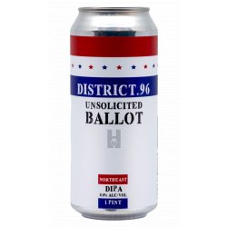 District 96 Unsolicited Ballot - Hoptimaal