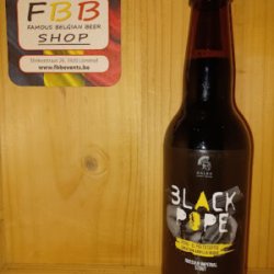 Black pope Peru  el palto coffee  Tahitian vanilla beans - Famous Belgian Beer