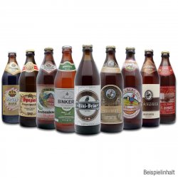 9er Bierpaket Kellerbier  Zwickl - Biere Aus Franken