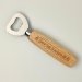 Klassischer Flaschenöffner Buchenholz 