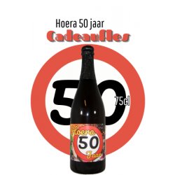 Hoera 50 Jaar(75cl) - Brother Beer
