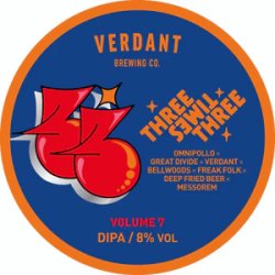 Verdant Brewing Co Three Times Three Vol. 7