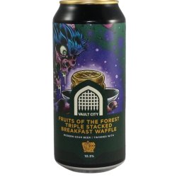 Vault City Brewing Fruits of the Forest Triple Stacked Breakfast Waffle Vault City Brewing Fruits of the Forest Triple Stacked Breakfast Waffle
