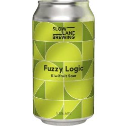 Slow Lane Brewing Fuzzy Logic Kiwifruit Sour Slow Lane Brewing Fuzzy Logic Kiwifruit Sour