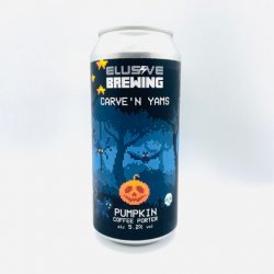 Elusive Brewing. Carve'n Yams [Pumpkin Coffee Porter] - Alpha Bottle Shop & Tap