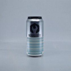 Moersleutel Craft Brewery Barcode: Turquoise Off-White