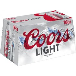 Coors Light 9 pack 16 oz. Aluminum Bottle - Outback Liquors