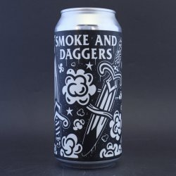 Black Iris - Smoke And Daggers - 5% (440ml) - Ghost Whale