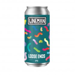 Lineman- Loose Ends IPA 5.7% ABV 440ml Can - Martins Off Licence