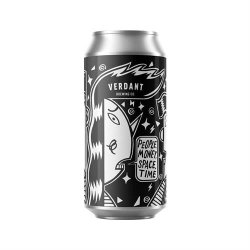 Verdant- People, Money, Space, Time Pale Ale 3.8% ABV 440ml Can - Martins Off Licence