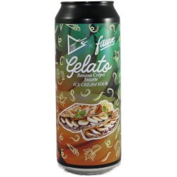 Funky Fluid Gelato: Banana Crepes Suzette