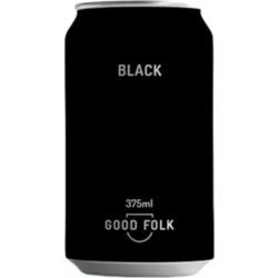 Buy Good Folk Black Lager 375ml online  Barrel & Batch - Barrel & Batch