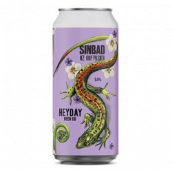 Heyday Sinbad NZ Pilsner 440ml - The Beer Cellar