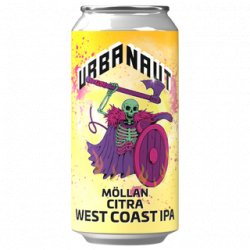 Urbanaut Möllan West Coast IPA 440ml - The Beer Cellar