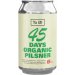 To Øl 45 Days Organic Pilsner 4.7% - 33 cl Dose 