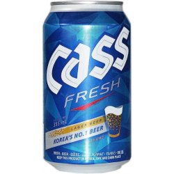 Buy Cass Fresh Lager 355ml online  Barrel & Batch - Barrel & Batch