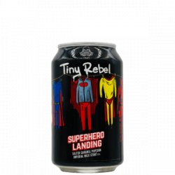 Tiny Rebel Brewing Co X BrewDog  Super Hero Landing - Rebel Beer Cans