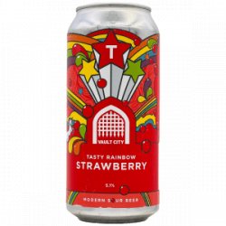 Vault City Brewing  Tasty Rainbow  Strawberry - Rebel Beer Cans