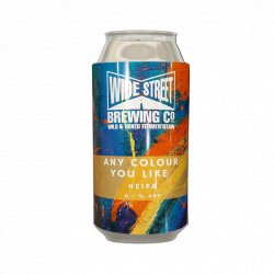 Wide Street- Any Colour You Like New England IPA 5.1% ABV 440ml Can - Martins Off Licence