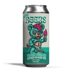 Frozen Account Raspberry Ice Cream Sour 5.8% - BEERS by Bacon Brothers