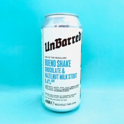 UnBarred Brewery. Bueno Shake [Chocolate & Hazelnut Milk Stout] - Alpha Bottle Shop & Tap