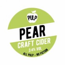 Pulp Pear Cider (Bag In Box) - Drink It In