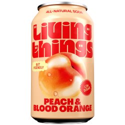 LIVING THINGS PEACH & BLOOD ORANGE - The Great Beer Experiment