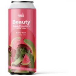 MAGIC ROAD BEAUTY GUAVA, STRAWBERRY & BANANA  Pastry_Sour - Sklep Impuls